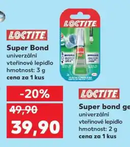 Kaufland Super Bond univerzální vteřinové lepidlo nabídka