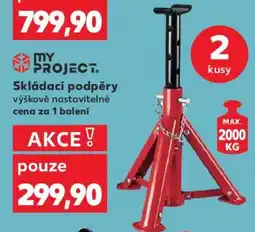 Kaufland My Project Skládací podpěry nabídka