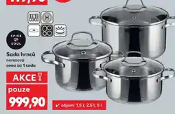 Kaufland Sada hrnců nabídka
