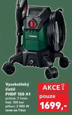 Kaufland Vysokotlaký čistič PHDF 150 A1 nabídka