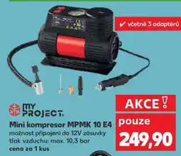 Kaufland Mini kompresor MPMK 10 E4 nabídka