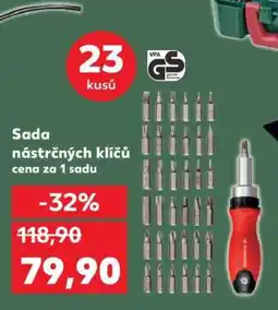 Kaufland Sada nástrčných klíčů nabídka