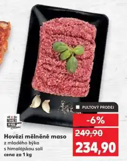 Kaufland Hovězí mleté maso nabídka