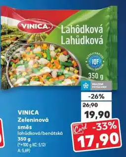 Kaufland VINICA Zeleninová směs lahůdková/benátská 350 g nabídka