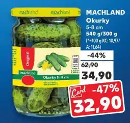 Kaufland MACHLAND Okurky nabídka