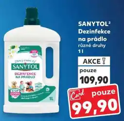 Kaufland Sanytol Dezinfekce na prádlo nabídka