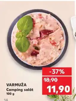 Kaufland VARMUŽA Camping salát 100 g nabídka
