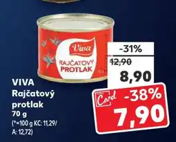 Kaufland VIVA Rajčatový protlak 70 g nabídka