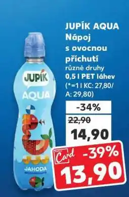 Kaufland Jupík Aqua nabídka