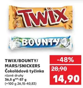 Kaufland TWIX/BOUNTY/MARS/SNICKERS nabídka