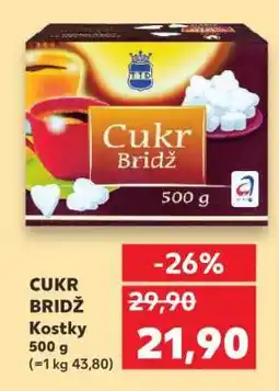 Kaufland CUKR BRIDŽ Kostky 500 g nabídka
