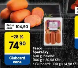 Tesco Tesco Špekáčky nabídka