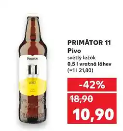 Kaufland Primátor 11 nabídka