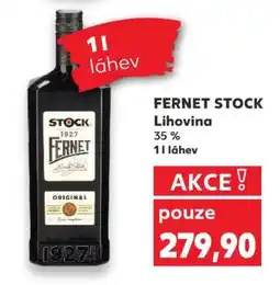 Kaufland Fernet Stock nabídka