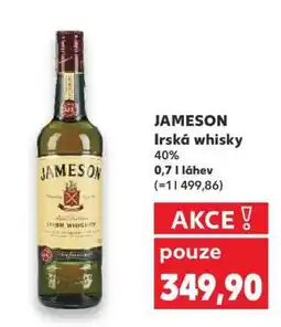 Kaufland Jameson irská whisky nabídka