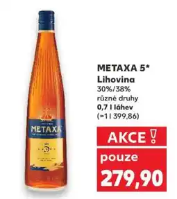 Kaufland Metaxa 5 nabídka