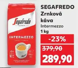 Kaufland SEGAFREDO Zrnková káva Intermezzo 1 kg nabídka