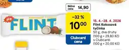 Tesco Flint Kokosová tyčinka nabídka