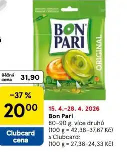 Tesco Bon Pari nabídka