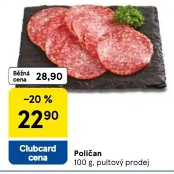 Tesco Poličan nabídka