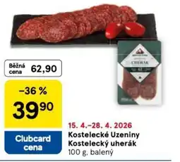 Tesco Kostelecké Uzeniny Kostelecký uherák nabídka