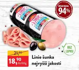 MP Krásno Linie šunka nejvyšší jakosti nabídka