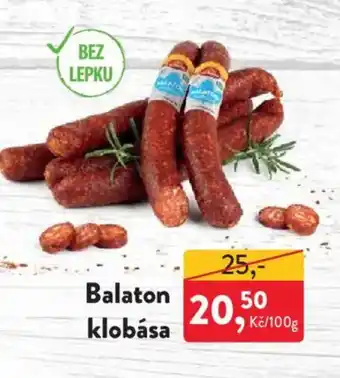 MP Krásno Balaton klobása nabídka