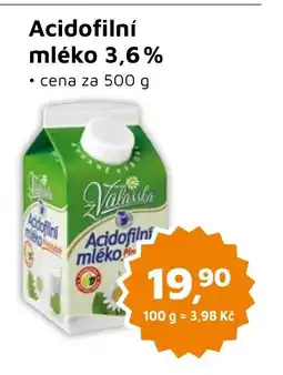 Můjobchod Acidofilní mléko 3,6% nabídka