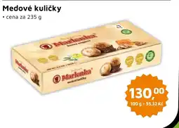 Můjobchod Medové kuličky nabídka