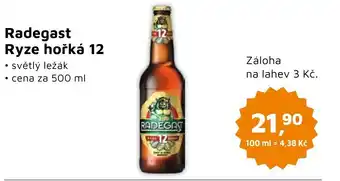Můjobchod Radegast Ryze hořká 12 nabídka