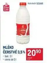 Makro Mléko čerstvé 3,5 % nabídka