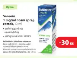 Dr. Max Sanorin 1 mg/ml nosní sprej, roztok nabídka