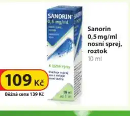 Dr. Max Sanorin 0,5 mg/ml nosní sprej, roztok nabídka