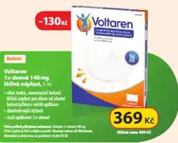 Dr. Max Voltaren 1x denně 140 mg léčivá náplast nabídka