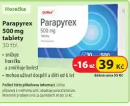 Dr. Max Parapyrex 500 mg tablety nabídka