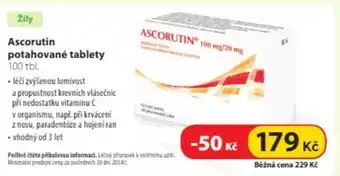 Dr. Max Ascorutin potahované tablety nabídka