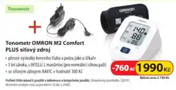 Dr. Max Tonometr OMRON M2 Comfort PLUS síťový zdroj nabídka