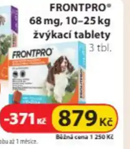 Dr. Max FRONTPRO 68 mg, 10-25 kg žvýkací tablety nabídka