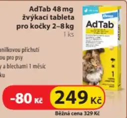 Dr. Max AdTab 48 mg žvýkací tableta pro kočky nabídka