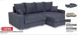 Baumax Rohová sedací souprava rodos nabídka