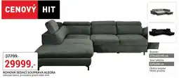 Baumax Rohová sedací souprava alegra nabídka