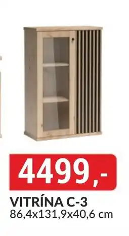 Baumax Vitrína c-3 nabídka