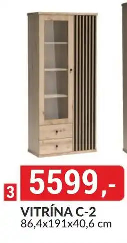 Baumax Vitrína c-2 nabídka