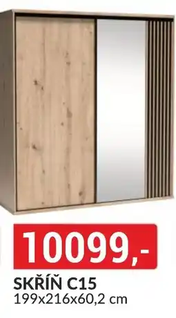 Baumax Skříň c15 nabídka