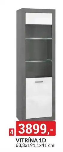 Baumax Vitrína 1D nabídka