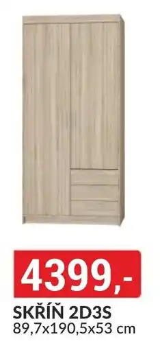 Baumax Skříň 2d3s nabídka