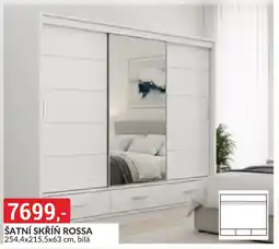 Baumax Šatní skříň rossa nabídka