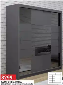 Baumax Šatní skříň aruba nabídka