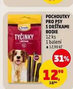 Penny Market POCHOUTKY PRO PSY S DRŠŤKAMI BODIE, 12 ks nabídka