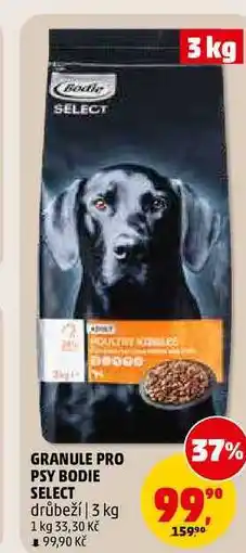Penny Market GRANULE PRO PSY BODIE SELECT drůbeží nabídka